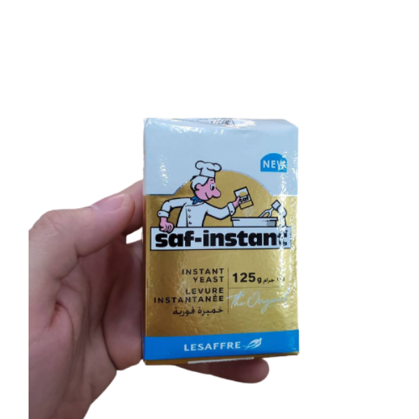 Men khô bánh ngọt Instant Saf vàng 125g