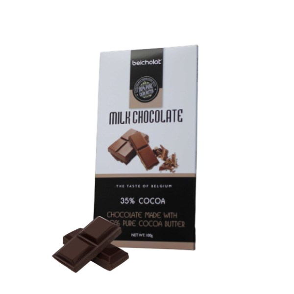 Milk Chocolate 35% 100g