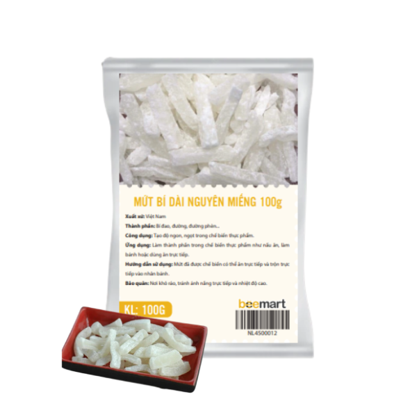 Mứt bí dài nguyên miếng