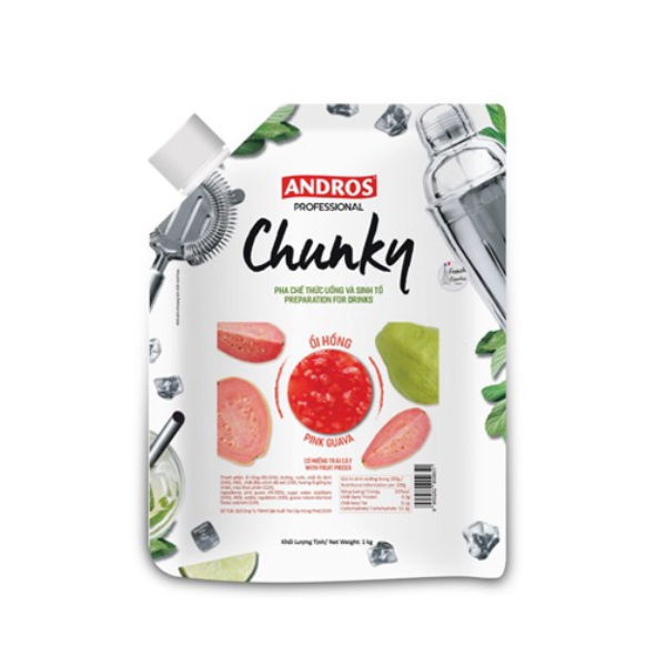 Mứt Chunky ổi hồng 1kg