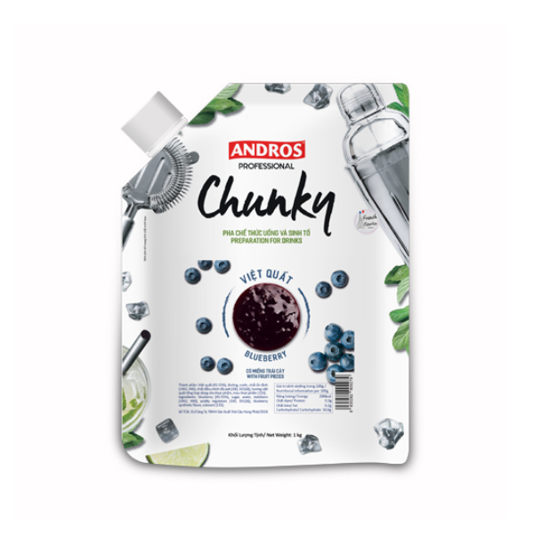 Mứt Chunky việt quất 1kg