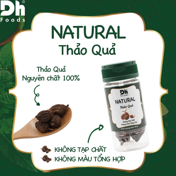 Thảo quả Natural DH Foods 20gr