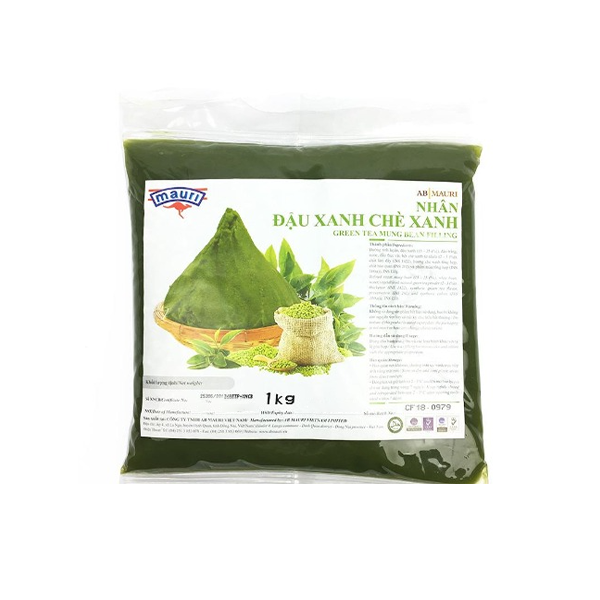 Nhân đậu xanh chè xanh ABMauri 1kg
