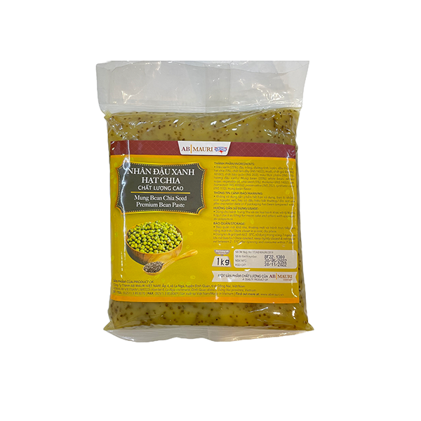 Nhân đậu xanh hạt chia ABMauri 1kg
