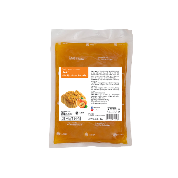 Nhân Farina Heka thịt quả mơ tây 500g