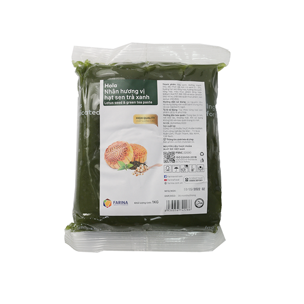 [HOLA - Farina] Nhân trung thu Hạt sen Trà xanh