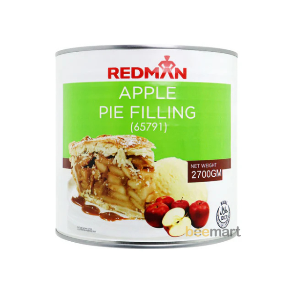 Nhân bánh vị táo ( Apple Pie Filling) 2.7kg Redman
