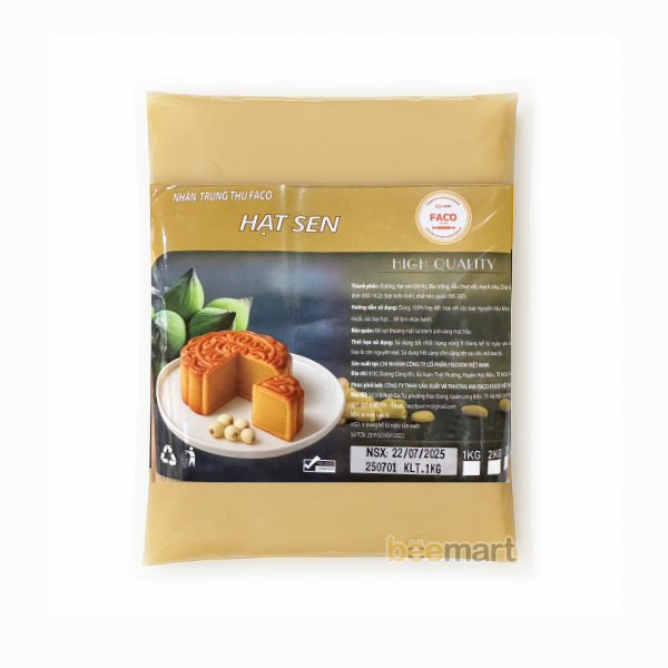 [Faco Foods] Nhân trung thu Hạt sen CLC 1kg