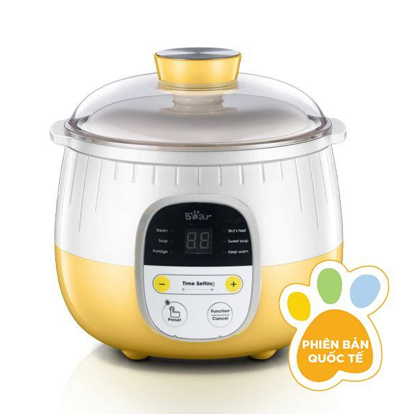 Nồi nấu chậm Bear 0,8L