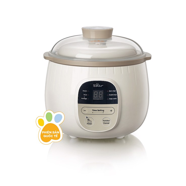 Nồi nấu chậm Bear 0,8L