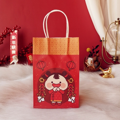 Túi giấy Tết 21x13x8cm