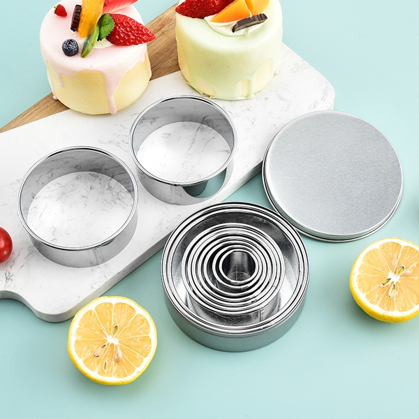 Khuôn Mousse tròn 6cm x 3cm