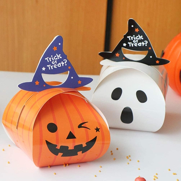 Hộp quà đựng bánh kẹo Halloween
