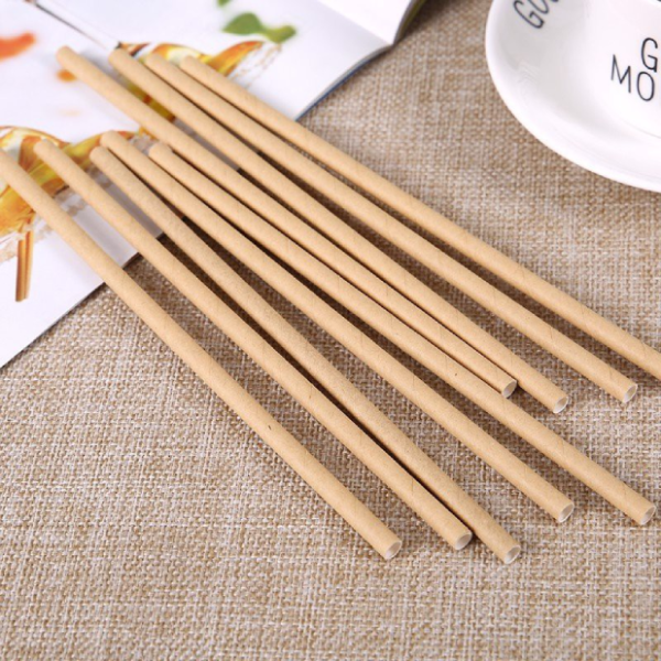 Ống hút giấy 8*195mm (10c)