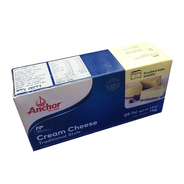 Cream cheese Anchor 1kg - thùng 12kg