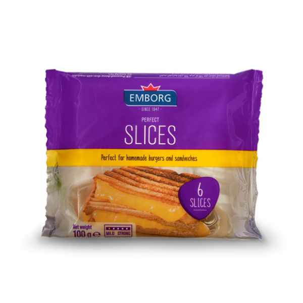 Phô mai lát Emborg 100g