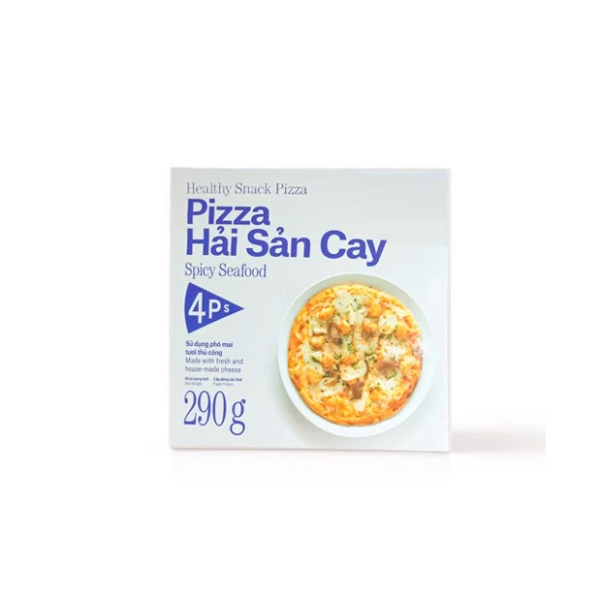 Pizza Hải Sản cay 4P's 290g