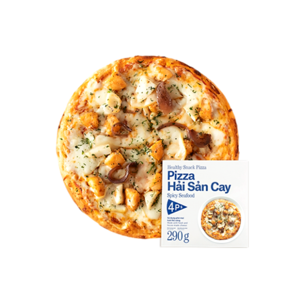 Pizza Hải Sản cay 4P's 290g