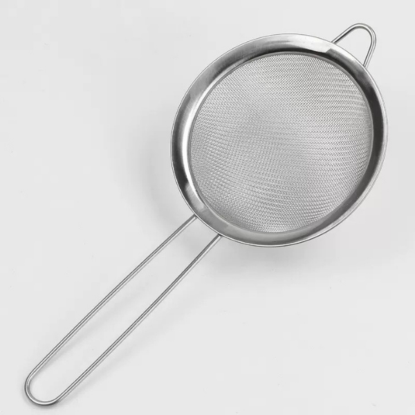 Rây bột inox có tay cầm 10cm