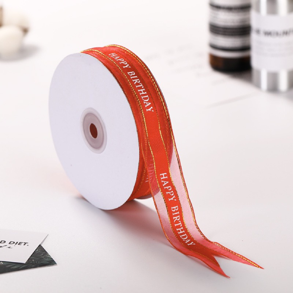 Ruy băng lụa đẹp HPBD màu nâu