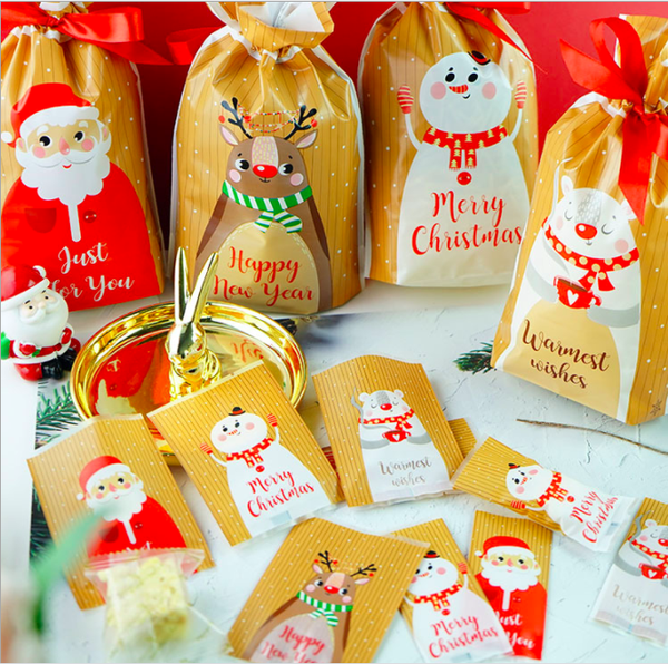 Túi rút nơ ông già noel Just for you (10c)