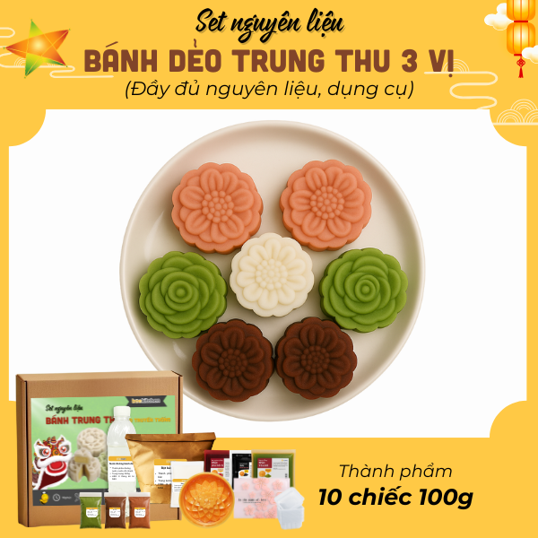 [SNL] Bánh dẻo trung thu truyền thống 3 vị