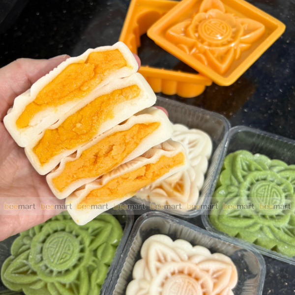 [SNL] Bánh dẻo nhân kem trứng muối