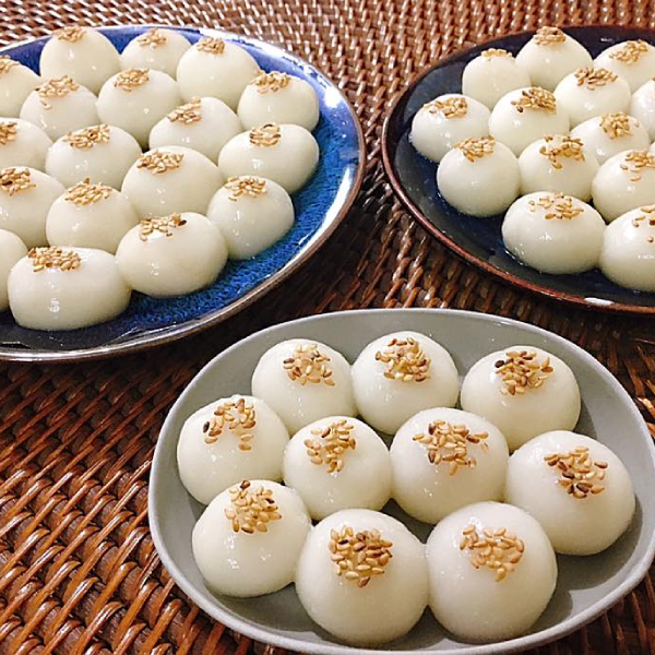 [Bột trộn sẵn cấp đông] Bánh trôi trắng