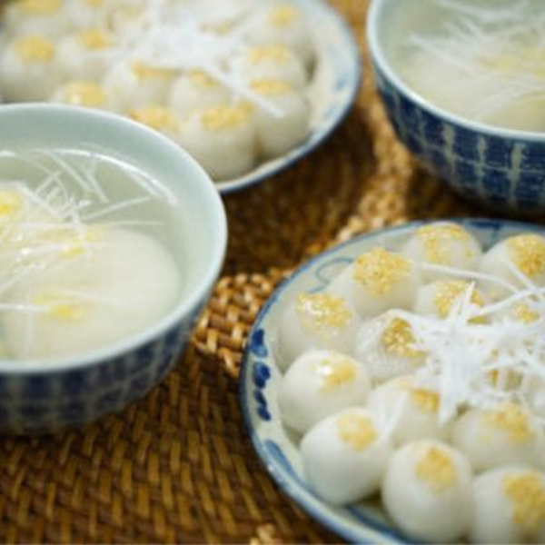 [Bột trộn sẵn cấp đông] Bánh trôi trắng