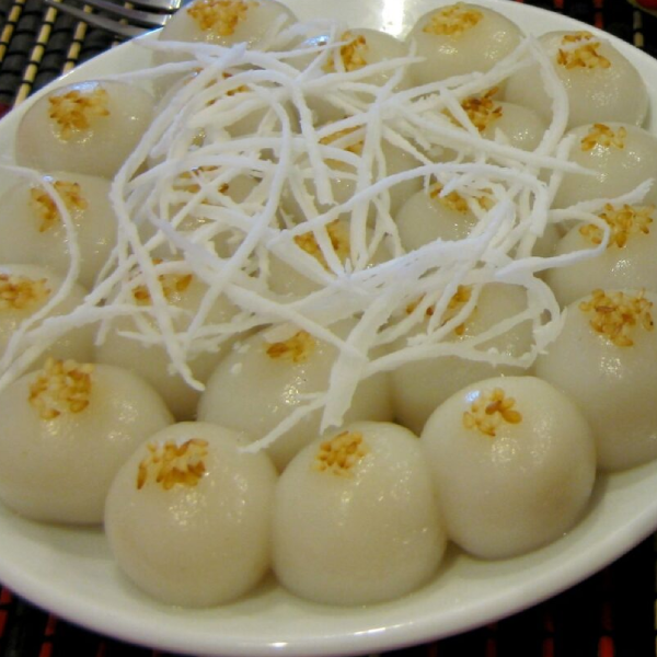 [Bột trộn sẵn cấp đông] Bánh trôi trắng