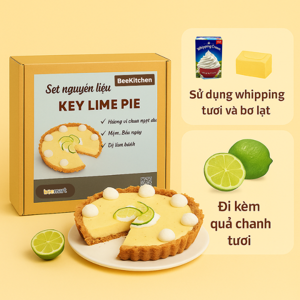 [SNL kem tươi] Bánh chanh Key Lime Pie (Chỉ giao HN-HCM)