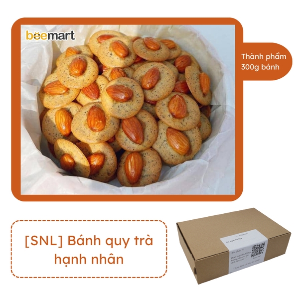 [SNL] Bánh quy trà hạnh nhân