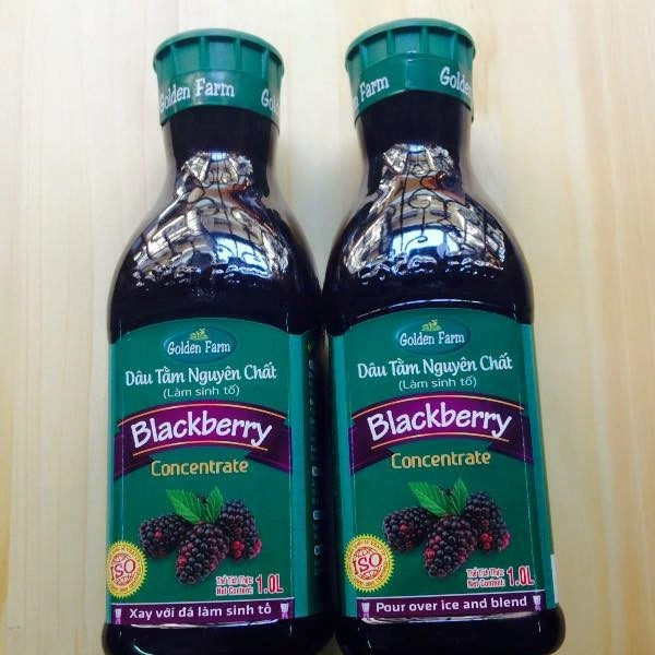 Sinh tố Dâu tằm nguyên chất Golden Farm 1L