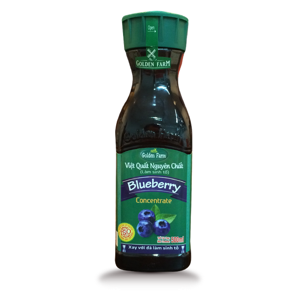 Sinh tố Việt quất Golden Farm 500ml