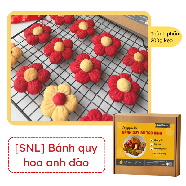 [SNL] Bánh cookie bơ hoa anh đào