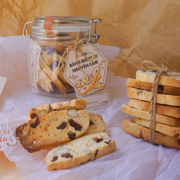 [SNL] Bánh Biscotti Socola Cam hạnh nhân