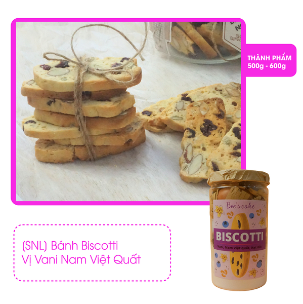 [SNL] Bánh Biscotti Vani Nam Việt Quất