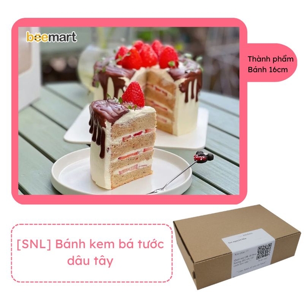 [SNL] Bánh gato bá tước dâu tây