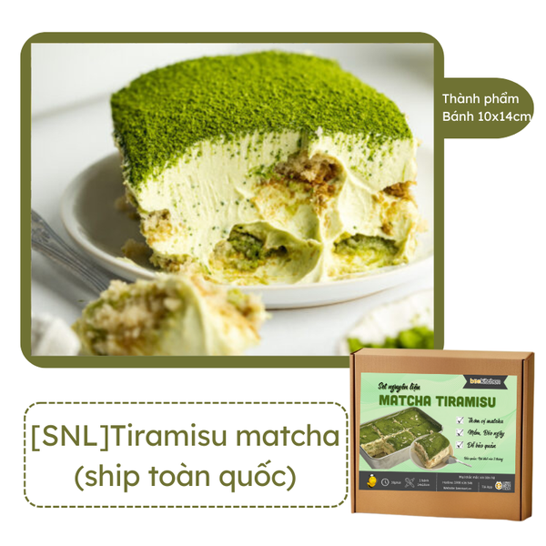 [SNL] Matcha tiramisu (giao toàn quốc)