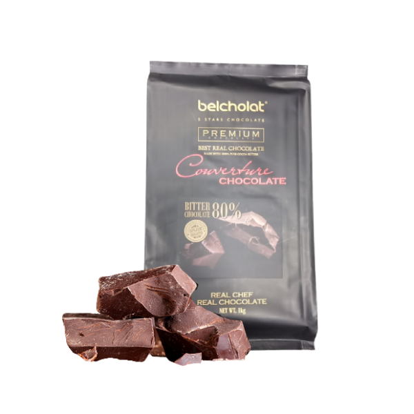 Socola Bitter Couverture  80% 1kg