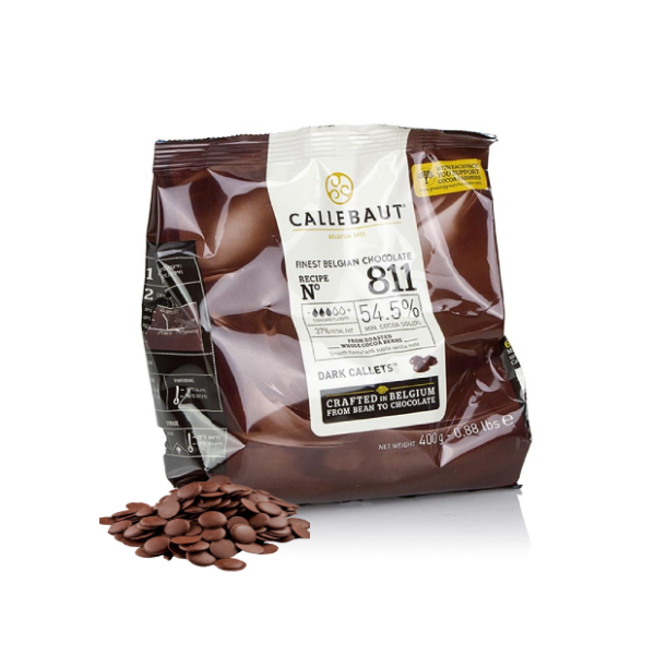 Socola đen Callebaut 54,5% 400g