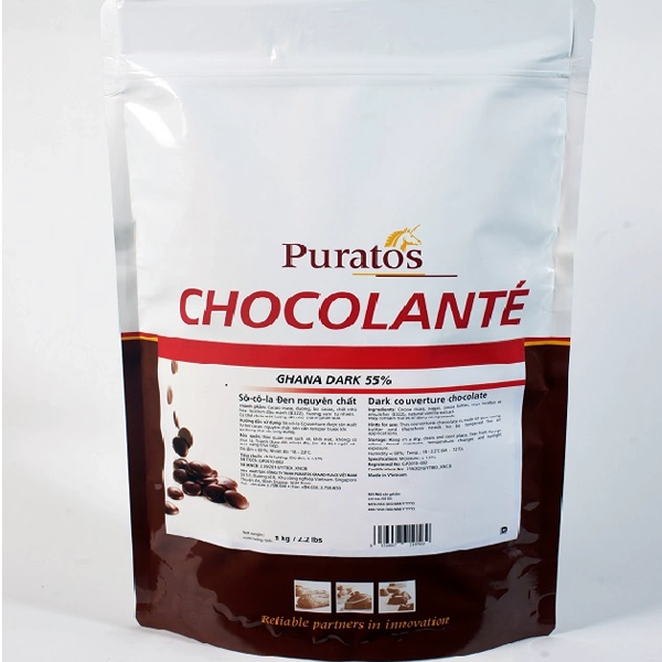 Socola đen nguyên chất 55% 1kg