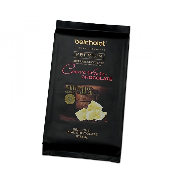 Socola trắng Couverture Belcholat 1kg