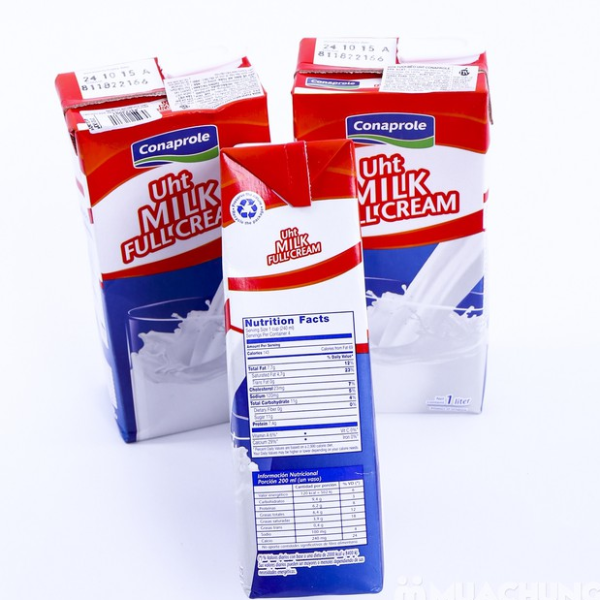 Sữa tươi nguyên kem Conaprole 1L - Thùng 12 hộp
