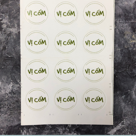 Tem dán nhân cốm (12c)