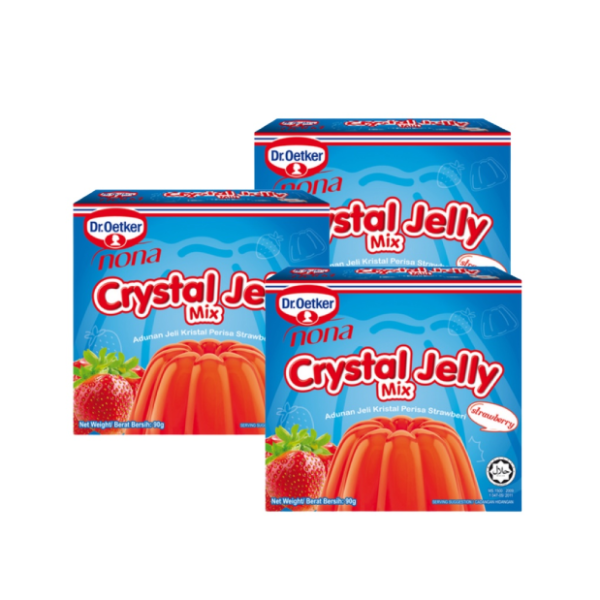 Bột Thạch Rau Câu Hương Dâu Dr.Oetker Nona 90g