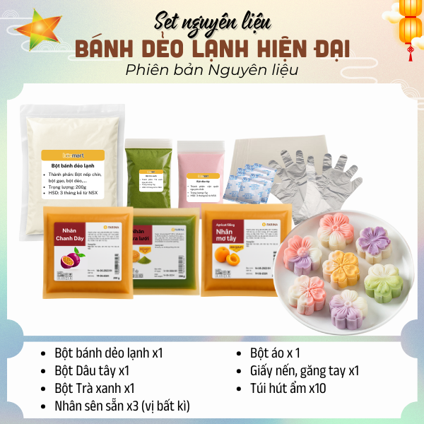 [SNL] Bánh dẻo lạnh Hiện đại 3 vị nhân