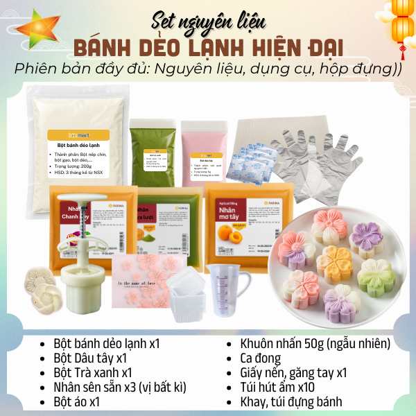 [SNL] Bánh dẻo lạnh Hiện đại 3 vị nhân