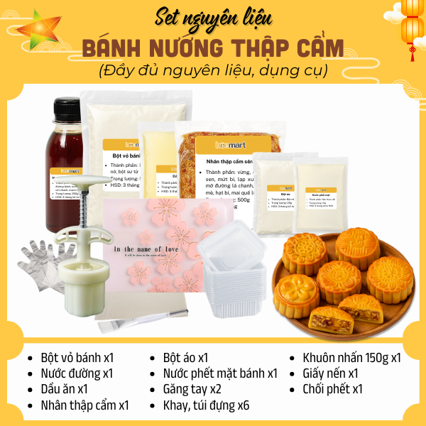 [SNL] Bánh nướng nhân thập cẩm truyền thống ( nhân sẵn)