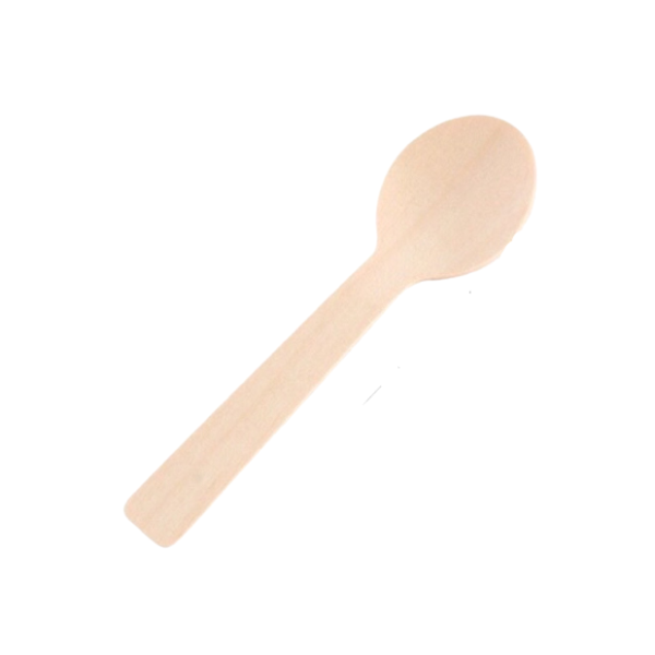 Thìa gỗ 10cm (100c)